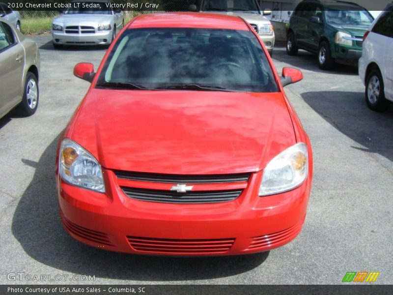 Victory Red / Gray 2010 Chevrolet Cobalt LT Sedan