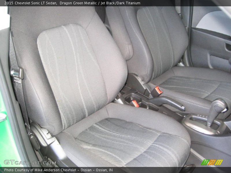 Dragon Green Metallic / Jet Black/Dark Titanium 2015 Chevrolet Sonic LT Sedan