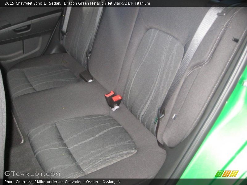 Dragon Green Metallic / Jet Black/Dark Titanium 2015 Chevrolet Sonic LT Sedan
