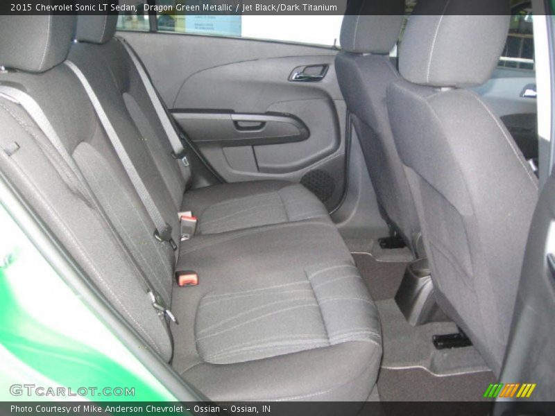 Rear Seat of 2015 Sonic LT Sedan