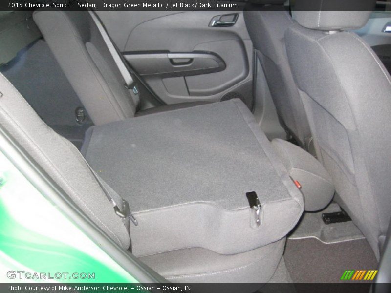 Dragon Green Metallic / Jet Black/Dark Titanium 2015 Chevrolet Sonic LT Sedan