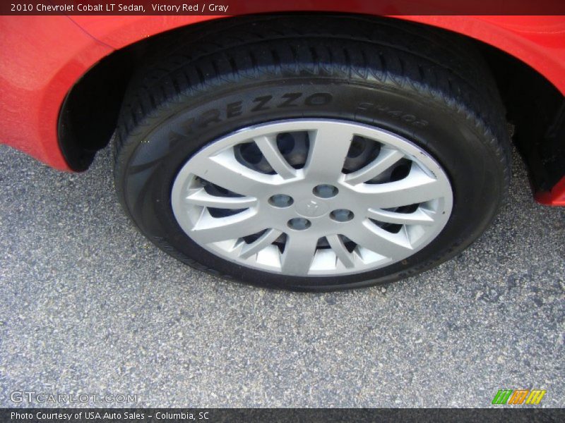 Victory Red / Gray 2010 Chevrolet Cobalt LT Sedan