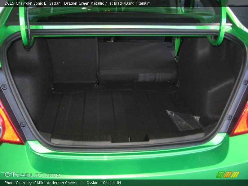  2015 Sonic LT Sedan Trunk