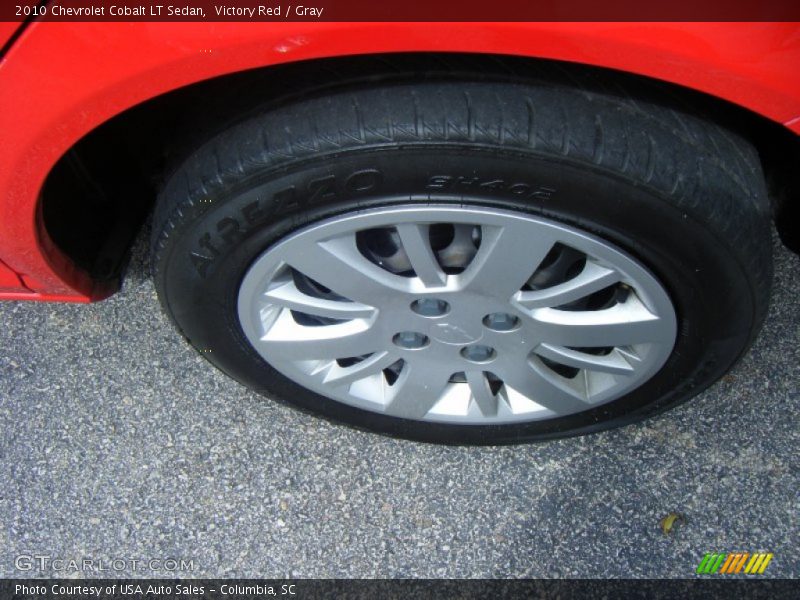Victory Red / Gray 2010 Chevrolet Cobalt LT Sedan