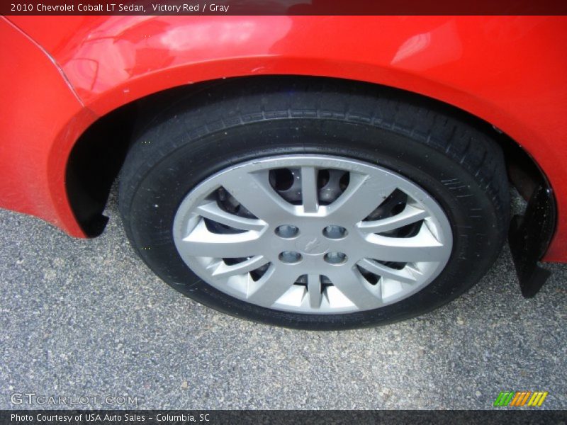 Victory Red / Gray 2010 Chevrolet Cobalt LT Sedan