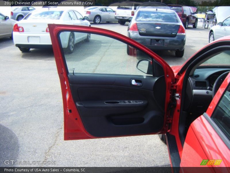 Victory Red / Gray 2010 Chevrolet Cobalt LT Sedan