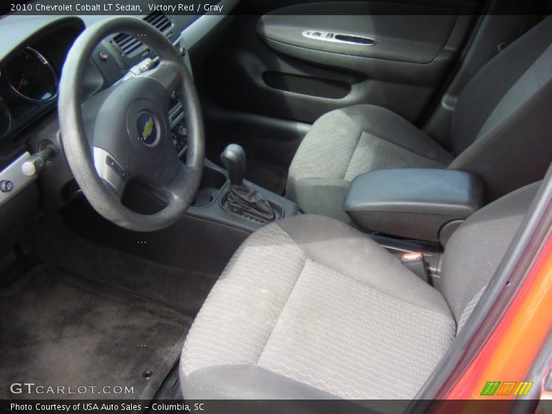 Victory Red / Gray 2010 Chevrolet Cobalt LT Sedan
