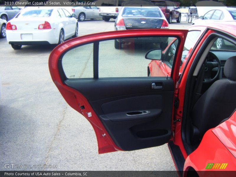 Victory Red / Gray 2010 Chevrolet Cobalt LT Sedan