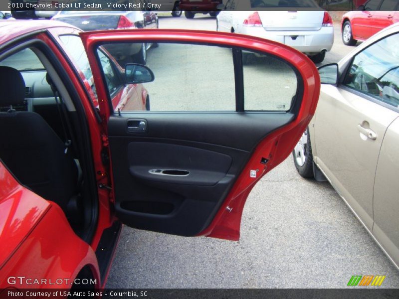 Victory Red / Gray 2010 Chevrolet Cobalt LT Sedan
