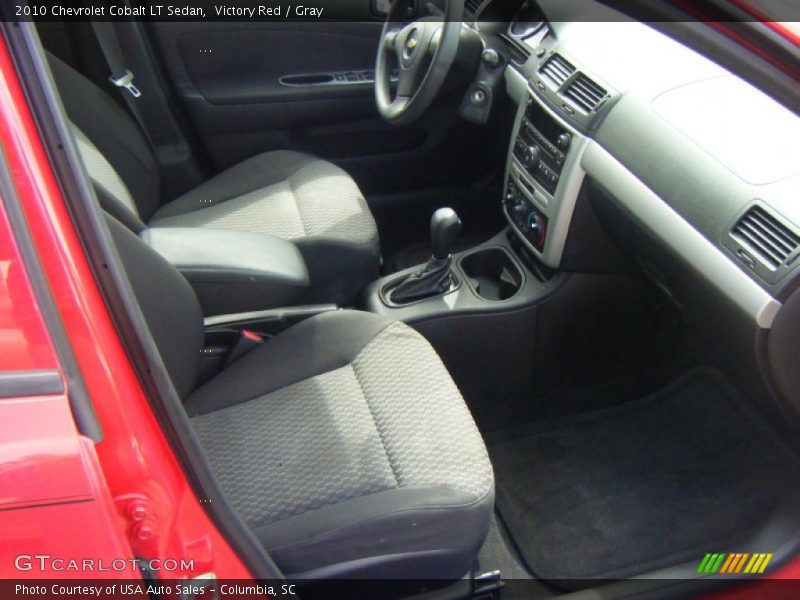 Victory Red / Gray 2010 Chevrolet Cobalt LT Sedan