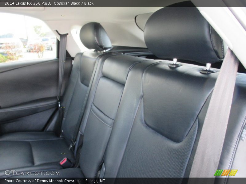 Obsidian Black / Black 2014 Lexus RX 350 AWD