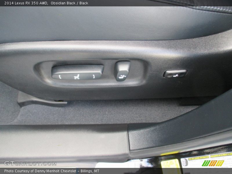 Obsidian Black / Black 2014 Lexus RX 350 AWD