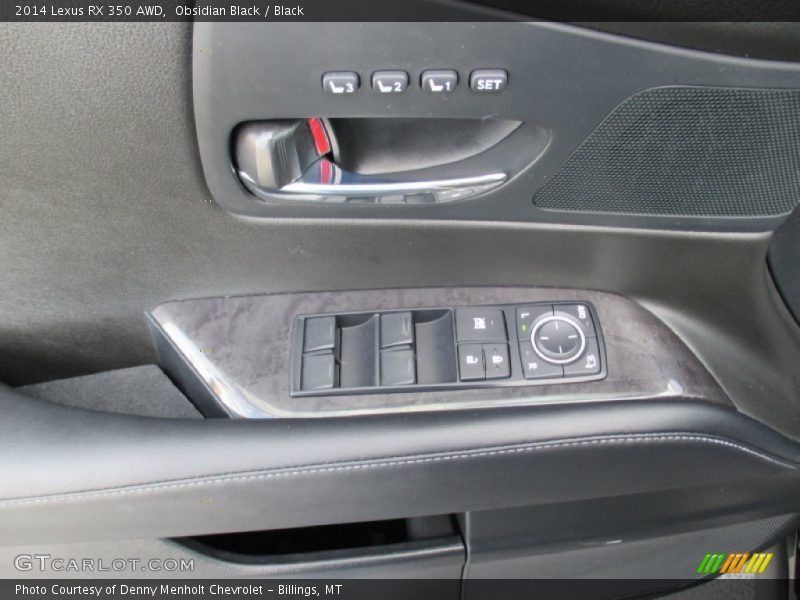 Obsidian Black / Black 2014 Lexus RX 350 AWD