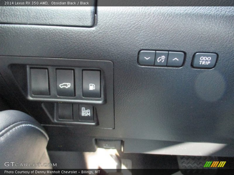 Obsidian Black / Black 2014 Lexus RX 350 AWD