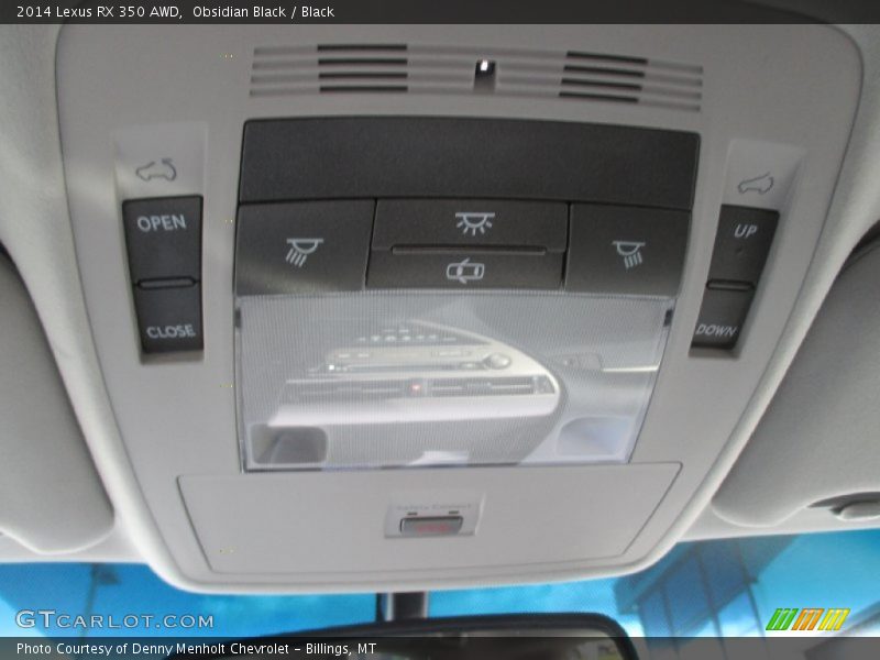 Obsidian Black / Black 2014 Lexus RX 350 AWD