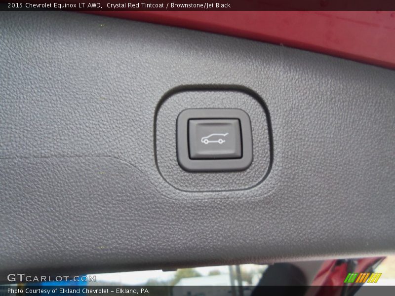 Crystal Red Tintcoat / Brownstone/Jet Black 2015 Chevrolet Equinox LT AWD