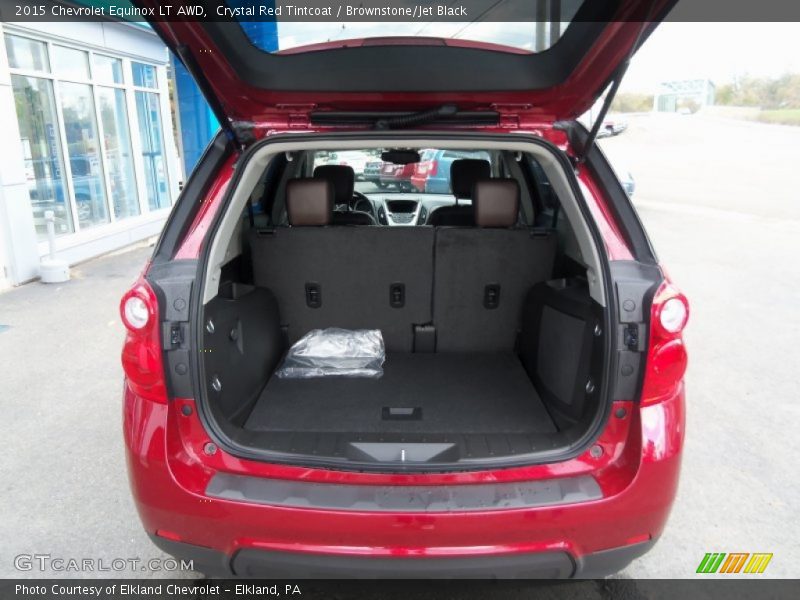 Crystal Red Tintcoat / Brownstone/Jet Black 2015 Chevrolet Equinox LT AWD