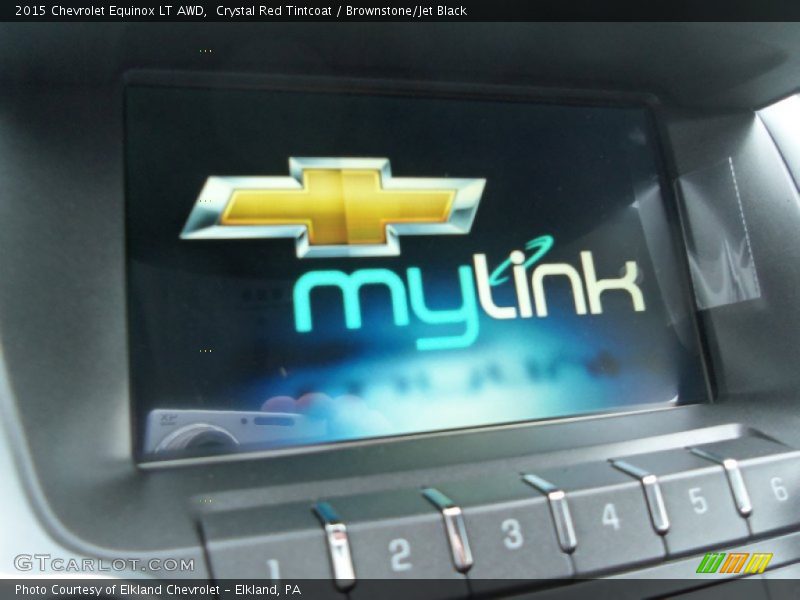 Crystal Red Tintcoat / Brownstone/Jet Black 2015 Chevrolet Equinox LT AWD