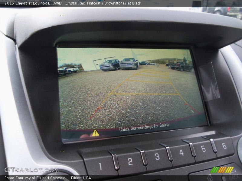 Crystal Red Tintcoat / Brownstone/Jet Black 2015 Chevrolet Equinox LT AWD