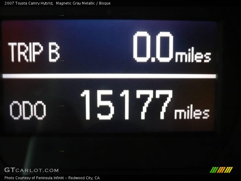 Magnetic Gray Metallic / Bisque 2007 Toyota Camry Hybrid