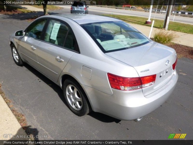 Bright Silver / Gray 2006 Hyundai Sonata GLS V6