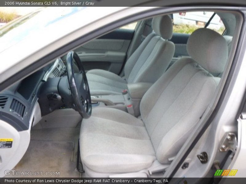 Bright Silver / Gray 2006 Hyundai Sonata GLS V6