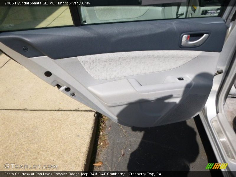 Bright Silver / Gray 2006 Hyundai Sonata GLS V6