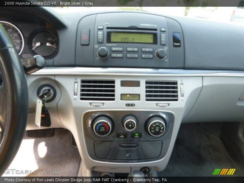Bright Silver / Gray 2006 Hyundai Sonata GLS V6