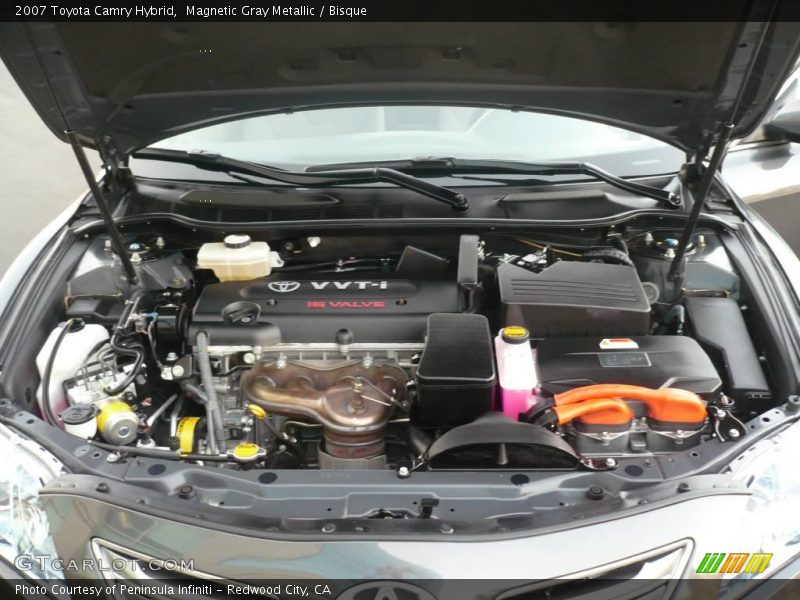 Magnetic Gray Metallic / Bisque 2007 Toyota Camry Hybrid