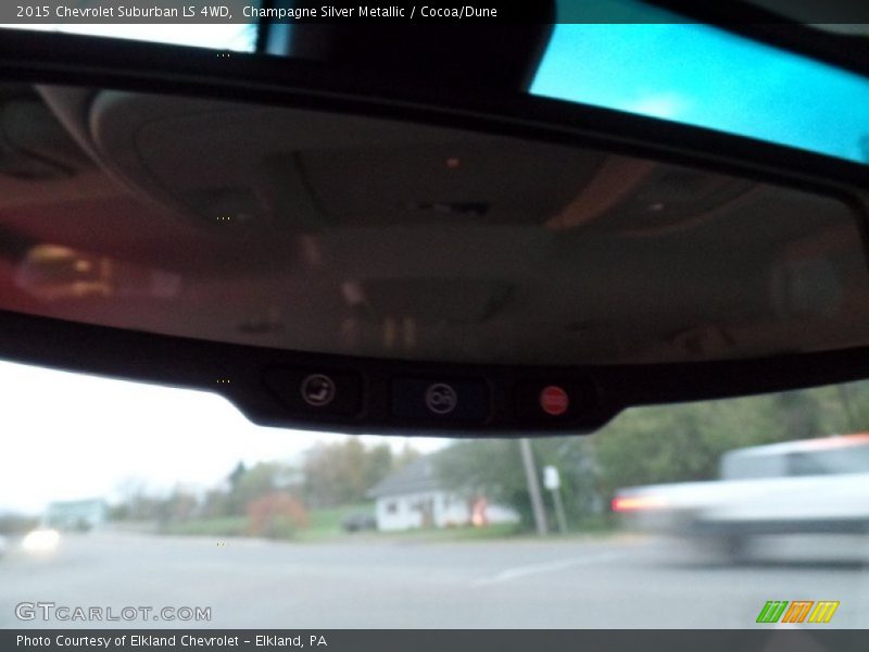 Champagne Silver Metallic / Cocoa/Dune 2015 Chevrolet Suburban LS 4WD