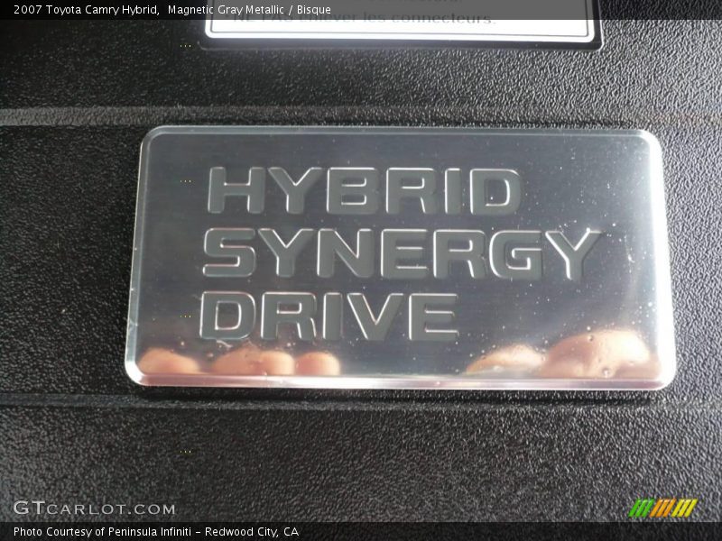 Magnetic Gray Metallic / Bisque 2007 Toyota Camry Hybrid