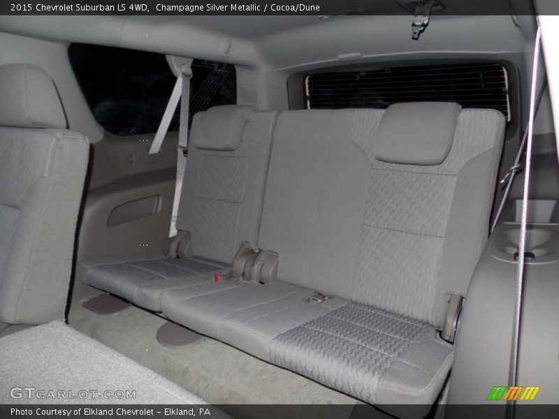 Champagne Silver Metallic / Cocoa/Dune 2015 Chevrolet Suburban LS 4WD