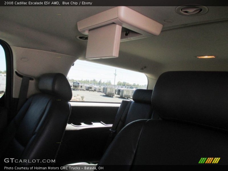 Blue Chip / Ebony 2008 Cadillac Escalade ESV AWD