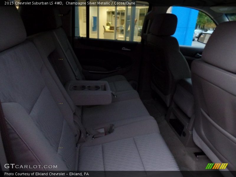 Champagne Silver Metallic / Cocoa/Dune 2015 Chevrolet Suburban LS 4WD
