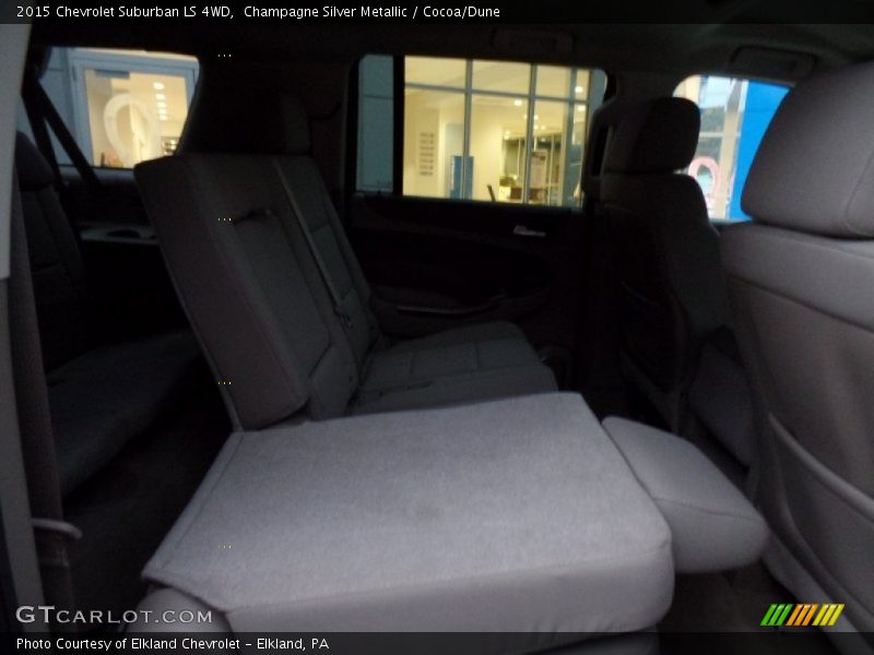 Champagne Silver Metallic / Cocoa/Dune 2015 Chevrolet Suburban LS 4WD