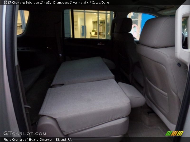Champagne Silver Metallic / Cocoa/Dune 2015 Chevrolet Suburban LS 4WD