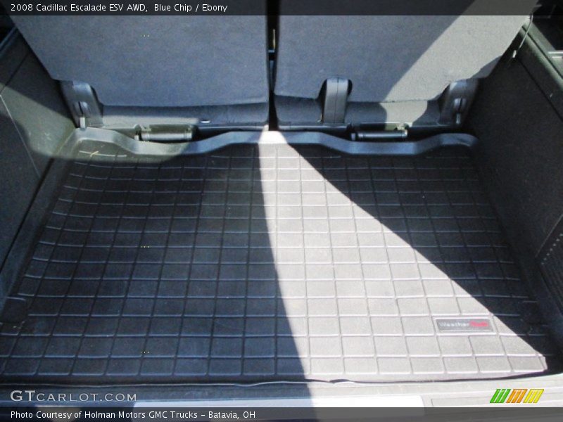 Blue Chip / Ebony 2008 Cadillac Escalade ESV AWD