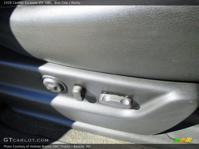 Blue Chip / Ebony 2008 Cadillac Escalade ESV AWD