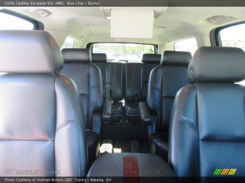 Blue Chip / Ebony 2008 Cadillac Escalade ESV AWD