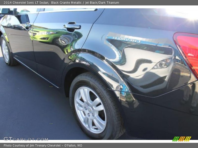 Black Granite Metallic / Jet Black/Dark Titanium 2014 Chevrolet Sonic LT Sedan
