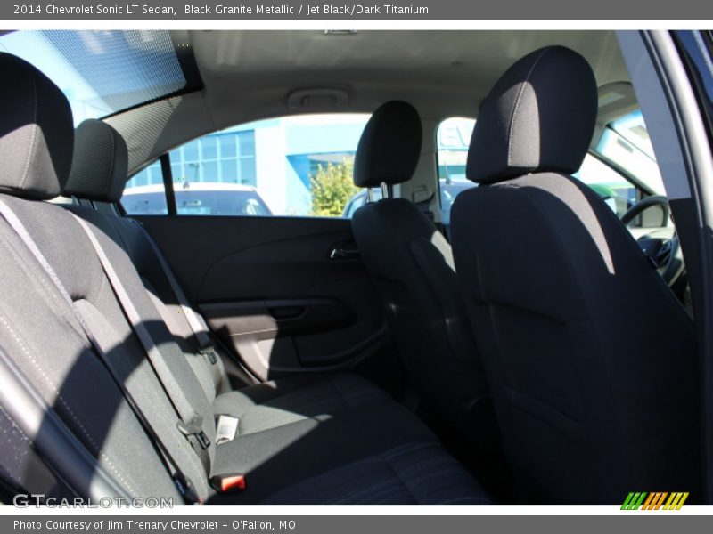 Black Granite Metallic / Jet Black/Dark Titanium 2014 Chevrolet Sonic LT Sedan