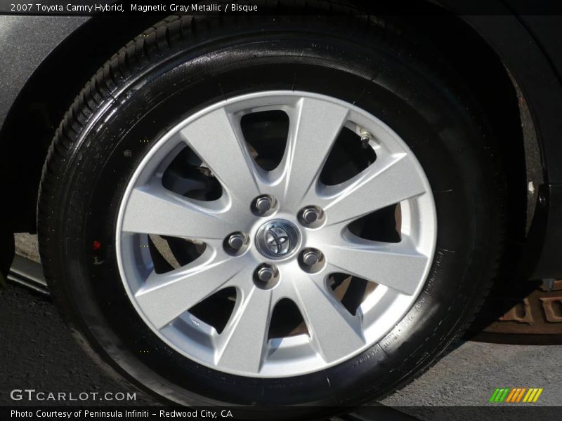 Magnetic Gray Metallic / Bisque 2007 Toyota Camry Hybrid