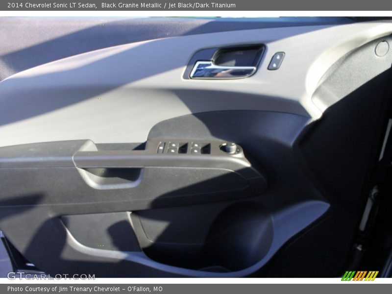 Black Granite Metallic / Jet Black/Dark Titanium 2014 Chevrolet Sonic LT Sedan