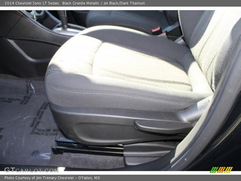 Black Granite Metallic / Jet Black/Dark Titanium 2014 Chevrolet Sonic LT Sedan
