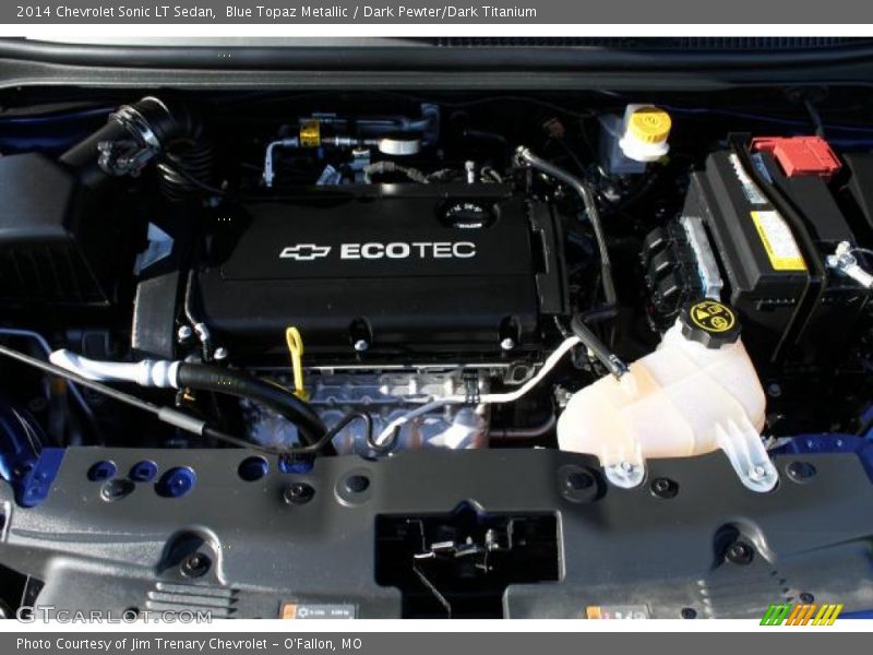 Blue Topaz Metallic / Dark Pewter/Dark Titanium 2014 Chevrolet Sonic LT Sedan