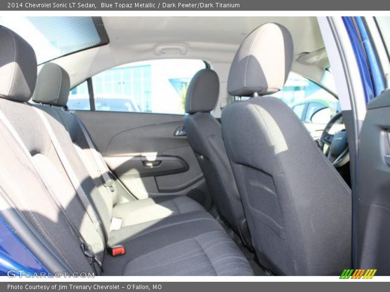 Blue Topaz Metallic / Dark Pewter/Dark Titanium 2014 Chevrolet Sonic LT Sedan