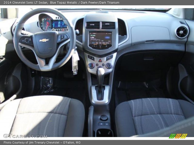 Blue Topaz Metallic / Dark Pewter/Dark Titanium 2014 Chevrolet Sonic LT Sedan