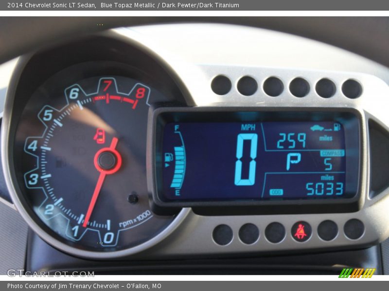 Blue Topaz Metallic / Dark Pewter/Dark Titanium 2014 Chevrolet Sonic LT Sedan