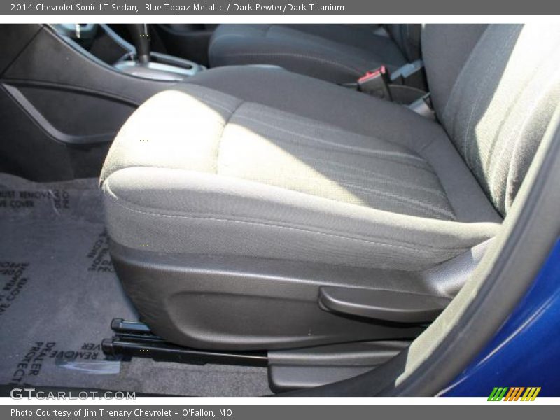 Blue Topaz Metallic / Dark Pewter/Dark Titanium 2014 Chevrolet Sonic LT Sedan