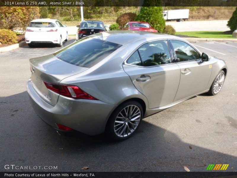 Atomic Silver / Black 2014 Lexus IS 250 AWD